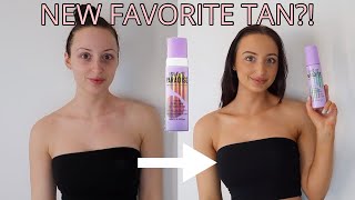 ISLE OF PARADISE EXPRESS ULTRA DARK MOUSSE REVIEW  DEMO  SELF TANNER REVIEW [upl. by Howund]