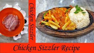 Chicken Sizzler with Garlic Rice Recipe  Chicken Sizzler With Rice [upl. by Isadora166]