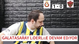 GALATASARAY 1 0 HATAYSPOR TEPKİ LİDERLİĞE DEVAM EDİYOR GALATASARAY [upl. by Xanthe197]