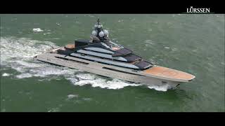 Exclusive Tour INSIDE The 400000000 Flying Fox Yacht By Lürssen [upl. by Ymme]