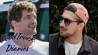 Ben Askren  Food Truck Diaries  BELOW THE BELT with Brendan Schaub [upl. by Zinnes]