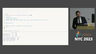 James Powell  Simple Simulators with pandas and Generator Coroutines  PyData NYC 2023 [upl. by Eitac]