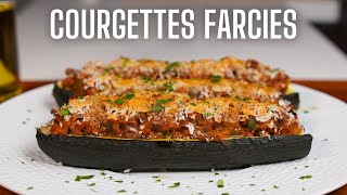 COURGETTES FARCIES ET GRATINÉES AU PARMESAN  LA RECETTE DE LÉTÉ [upl. by Poul]