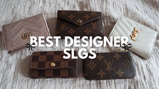 MY 5 BEST DESIGNER SLGS ♡ louis vuitton gucci saint laurent forever pieces [upl. by Yv]