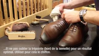 Entretien chaussures en cuir Bexley  comment cirer ses chaussures en cuir [upl. by Diarmid]