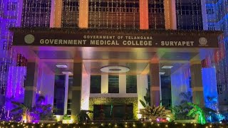 Government Medical College suryapet Telangana Tourmbbs suryapet telangana Medico And Offers [upl. by Aivonas431]