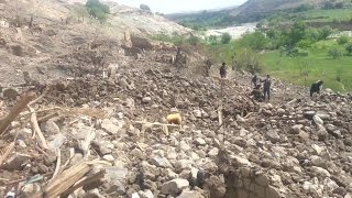 ABSOLUTE DESTRUCTION Aftermath Of MOAB Strike – Mother Of All Bombs [upl. by Oiruam]