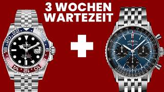 Mit Rolex einfach durch Zoll laufen Breitling kaufen um Rolex zu bekommen QampA [upl. by Joslyn]