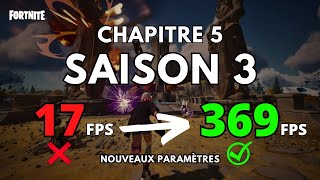 Comment OPTIMISER FORTNITE SAISON 3 pour avoir un JEU  FLUIDE  MEILLEURS PARAMÈTRES GRAPHIQUES [upl. by Hayikat]