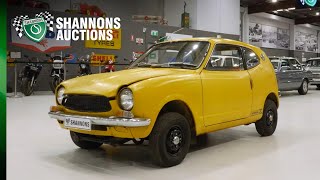 1972 Honda Z360 Hatchback Project  2021 Shannons ‘40th Anniversary’ Timed Online Auction [upl. by Hubble473]