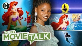 Disney’s Little Mermaid Remake Casts Halle Bailey as Ariel  Movie Talk [upl. by Alaek506]