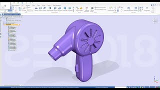 Solid Edge Tutorial 1  Extrude and Cut [upl. by Nosiddam]