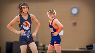 113 – Brayden Swanson G of Oswego IL vs Zach Poling R of Glenbard East IL [upl. by Olemrac]