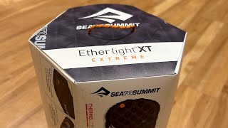 Sea To Summit Ether Light XT Extreme Sleep Mat  Unboxing amp First Impression [upl. by Knowlton]