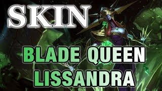 Blade Queen Lissandra Skin Spotlight  LOL PBE  Présentation Dame de Glace  League Of Legends [upl. by Robi]