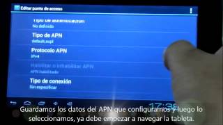 Video como configurar red celular y solucion de problemas de conexion tabletas chinas con simcard [upl. by Anastasie]