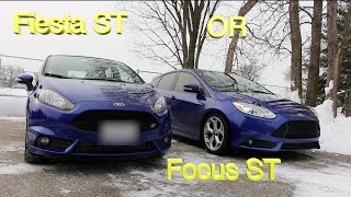 Which is Best Fiesta ST vs Focus ST [upl. by Eam]