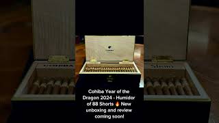 Cohiba Shorts Year of the Dragon 2024 Humidor of 88 🔥 cigarlife cigarreviews cubancigar habanos [upl. by Egamlat125]