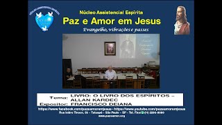 010420242afeira19h15  Paz e Amor em Jesus  Evangelho vibrações e passes [upl. by Vez]