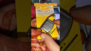 Day4365 How To Use Magnetic Seam Guide  Sewing Tools  shorts sewing Seam guide stitching [upl. by Adikam]