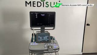 Medisul  Siemens Acuson NX3 com Cardio [upl. by Eardnoed]