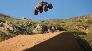 Epic 8s Dirt Jump Session  Traxxas XMaxx [upl. by Anahtor]