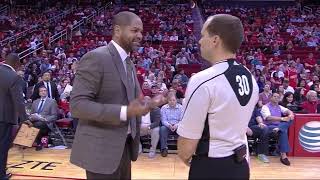 JB Bickerstaff Runs Down Court in Attempt to Call Timeout 2016 [upl. by Ricoriki110]