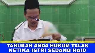 Hukum Cerai Ketika Istri Sedang Haid  Gus Baha [upl. by Mulligan882]