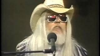 Leon Russell on Letterman June 19 1984 [upl. by Ailecec]