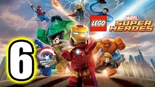 LEGO Marvel Super Heroes Walkthrough PART 6 PS3 Lets Play Gameplay TRUEHD QUALITY [upl. by Airenahs714]