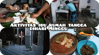 aktivitas irt dipagi hari dihari Minggudailiyvlog cooking [upl. by Cyd]