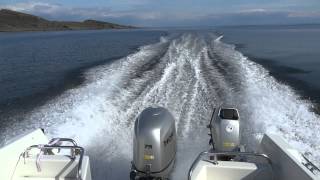 Orkney Pilothouse 20 Mkii en route to Portavadie [upl. by Htessil]