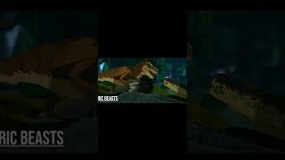 Trex vs Deinosuchus Prehistoric Beasts Teaser lobinshorts [upl. by Barde756]