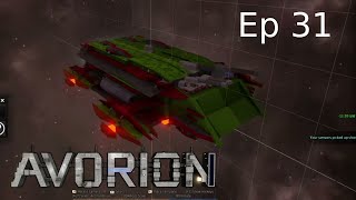 Avorion  Ship Build 2X Speed  Redesigning The Blade Dragon [upl. by Malan]