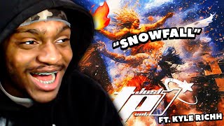 Gaza Reacts To Quelly Woo  SNOWFALL feat Kyle Richh [upl. by Noiramed]