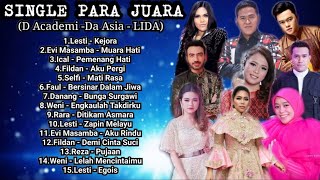 Kumpulan Lagu SANG JUARA  D Academy  Da Asia  LIDA Full Album Enak di Dengar [upl. by Delos]