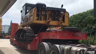 40Ton Large Excavator CAT 340D Delivery to Mexico [upl. by Nivan]