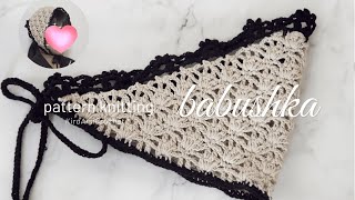 【part①本体編】大人可愛い♡クラシカルバブーシュカのかぎ針編みレッスン！How to crochet a babushka [upl. by Steffane]