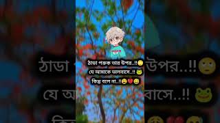 ঠাডা পড়ুক তার ওপর romantic status funny status music Shakil [upl. by Ainimre972]