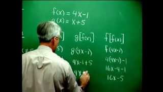 Operations on Functions amp Composition of Functions [upl. by Sirtimid]