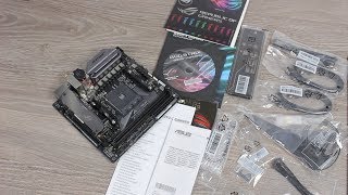 ASUS ROG STRIX B350I GAMING Motherboard Unboxing [upl. by Skyler]