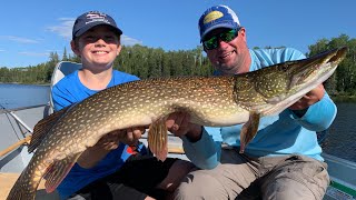 Ontario Fly In Fishing  Hundred Fish Days [upl. by Trudi792]