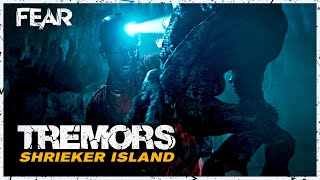 A Cave Full Of Shrieker Creatures  Tremors Shrieker Island 2020  Fear [upl. by Chita]