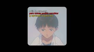 Te entiendo Shinji no hay cosa más difícil que amarse uno mismo 💔😿 meowsannews anime trailer [upl. by Rydder]