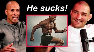 Sean Strickland Calls Out David Goggins Goggins Responds [upl. by Susejedesoj]