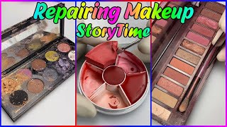 🌈 Repairing Makeup Storytime  Fixing Broken Makeup Storytime✨MEmu Wolf Tiktok Compilation Part 47 [upl. by Odrareve479]