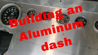 building an Aluminum dash part 1 [upl. by Sarah]