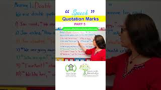 Using Speech Marks  Punctuating Direct Speech  EasyTeaching english writing punctuation speech [upl. by Nevil]