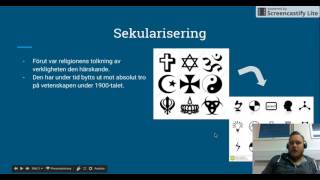 Världens religioner  sekulariseringen i Sverige [upl. by Tedmund]