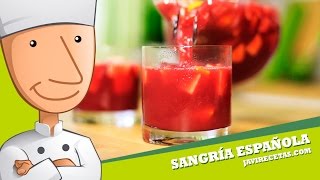 Auténtica Sangria Española  Javi Recetas [upl. by Corena]